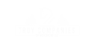 Troy Companies of Wisconsin Logo in white